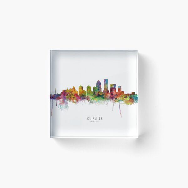 Item preview, Louisville Kentucky City Skyline designed and sold by ArtPrints.