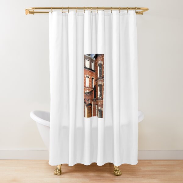 Seriously bricked! Shower Curtain