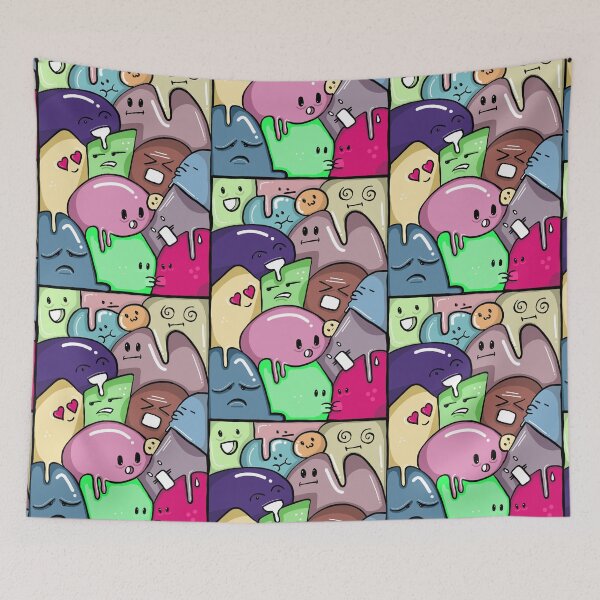 Item preview, Colored doodles designed and sold by Danilagreca.