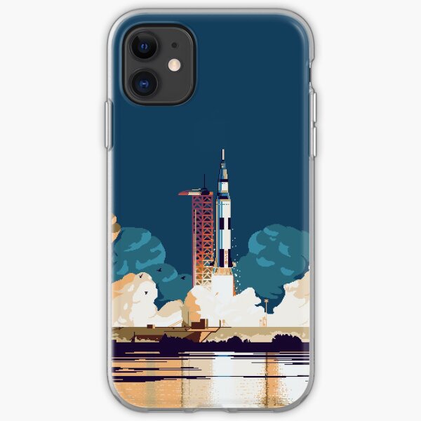 Apollo 11 Launch iPhone Soft Case