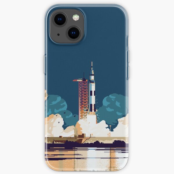 Apollo 11 Launch iPhone Soft Case