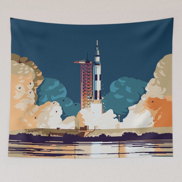 Item preview, Apollo 11 Launch designed and sold by Kevin Houlihan.
