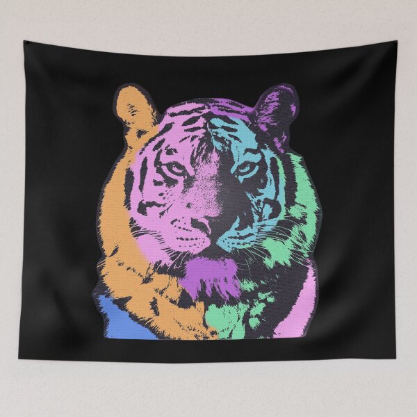 Artikelvorschau, TIGER MULTICOLOR entworfen und verkauft von LioTou.