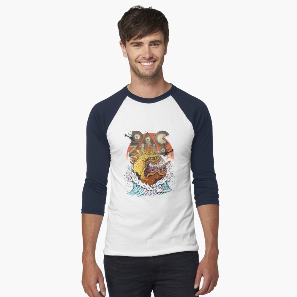 Item preview, Baseball ¾ Sleeve T-Shirt designed and sold by zsoltbaritz.