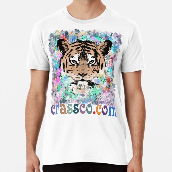 FLOWER TIGER Premium T-Shirt