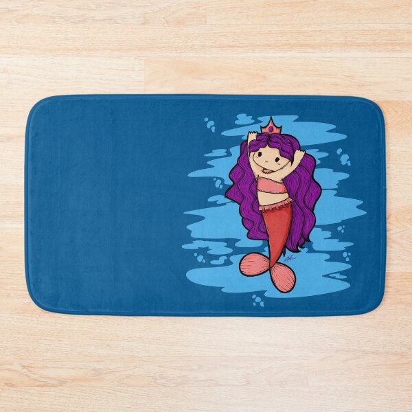 Item preview, Cute Mermaid Illustration designed and sold by ZaryaKiqo.