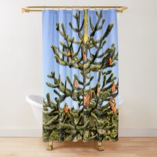 Wollemi Pine - Ancient Tree Shower Curtain