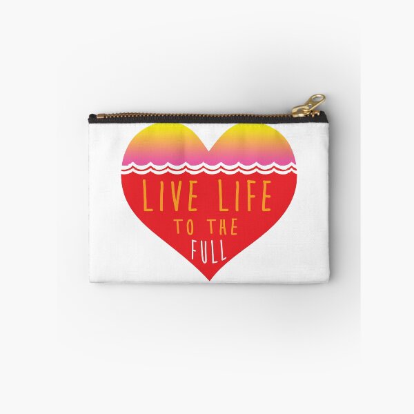 Item preview, Live to the full life love heart designed and sold by TheEP.