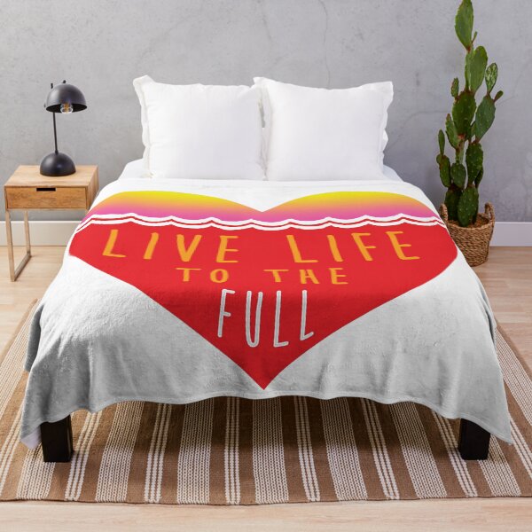 Item preview, Live to the full life love heart designed and sold by TheEP.