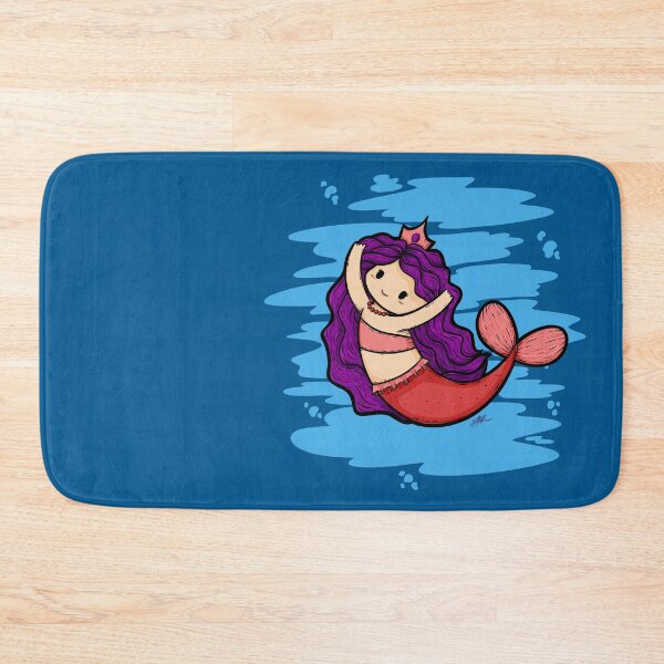 Item preview, Cute Mermaid Illustration designed and sold by ZaryaKiqo.