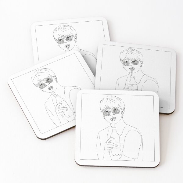 Item preview, Sipping jimin designed and sold by ZahraPew.