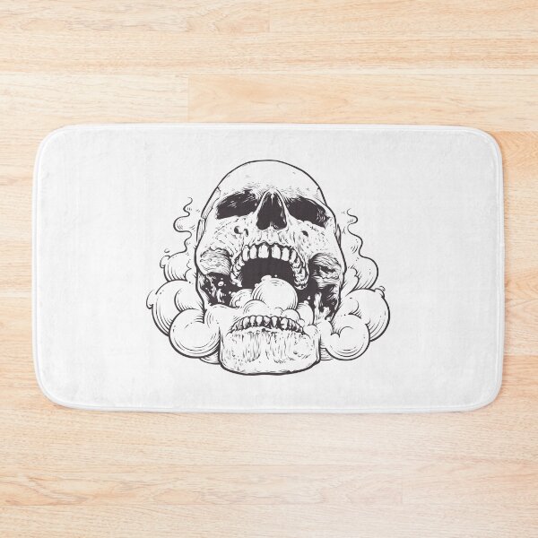 Item preview, Smoking Skull designed and sold by meursaultdesign.