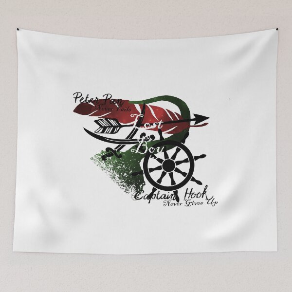 Item preview, Peter Pan and Captain Hook - Lost Boy Design designed and sold by AngeliaLucis.