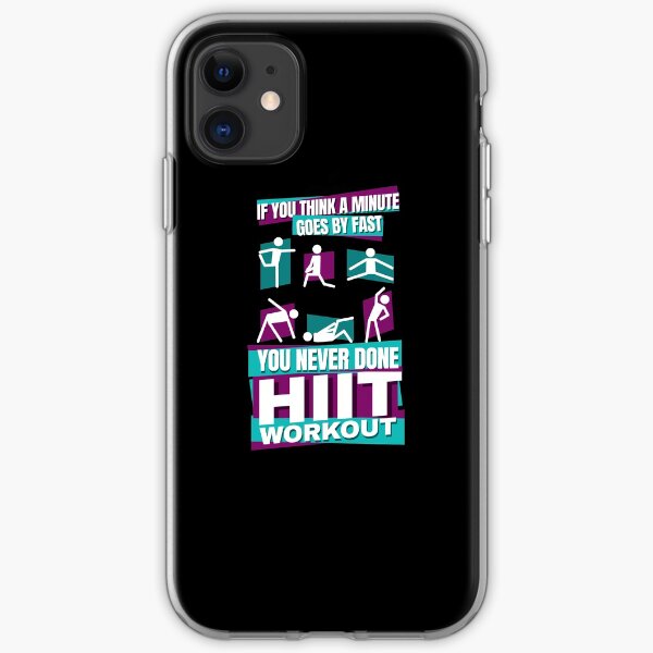 HIIT High intensity interval training iPhone Soft Case