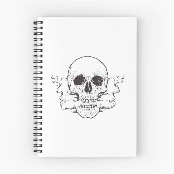 Item preview, Smoking Skull designed and sold by meursaultdesign.