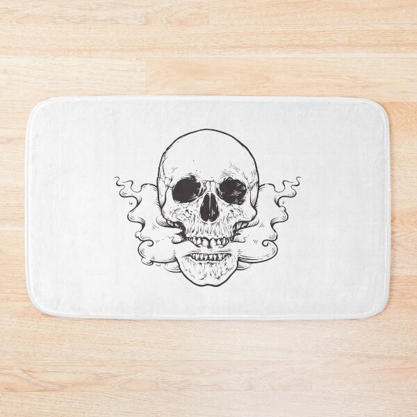 Item preview, Smoking Skull designed and sold by meursaultdesign.