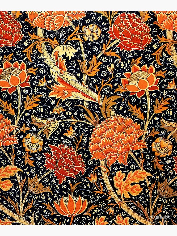 Cray, vintage pattern by William Morris by virginia50