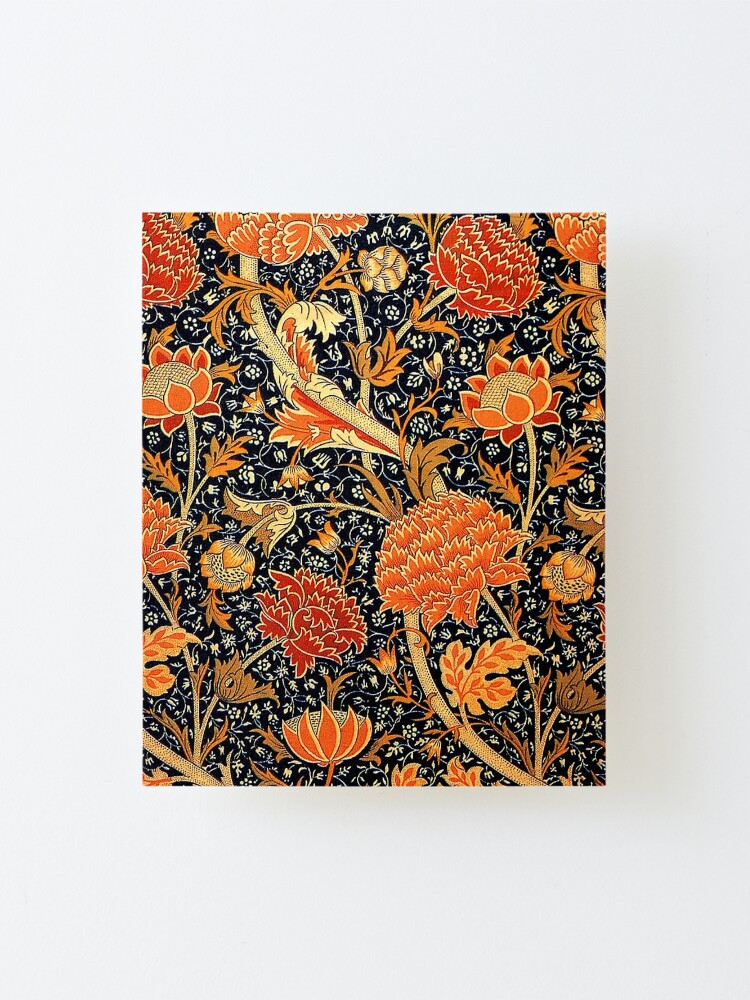 Alternate view of Cray, vintage pattern by William Morris Mounted Print