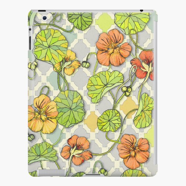 Climbing Nasturtiums in Lemon, Lime and Tangerine iPad Snap Case