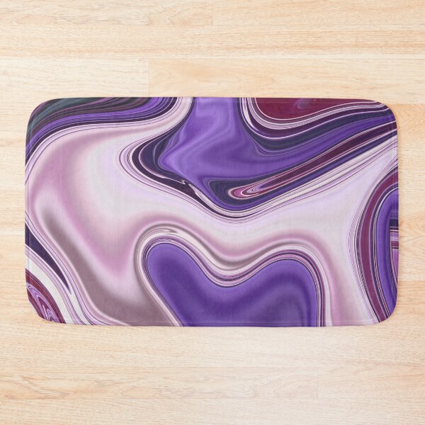 Item preview, Abstract Fluid Painting Marble Pattern Purple designed and sold by Patricia Piotrak.