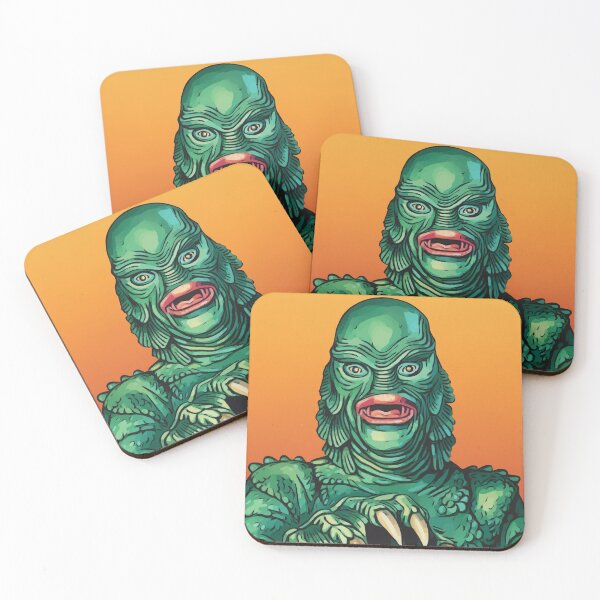 Creature from the Black Lagoon Coasters (Set of 4)