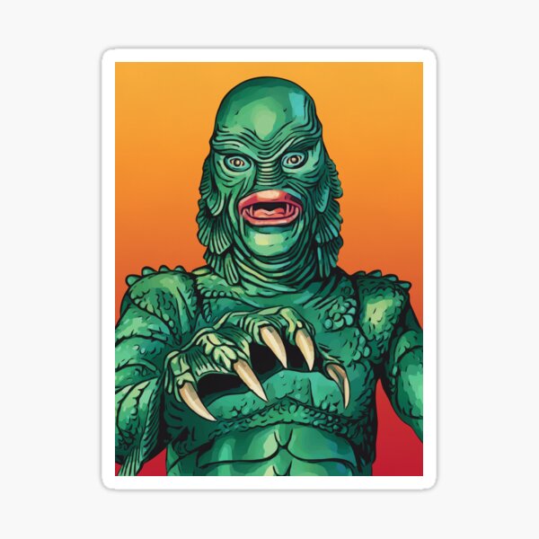 Creature from the Black Lagoon Sticker