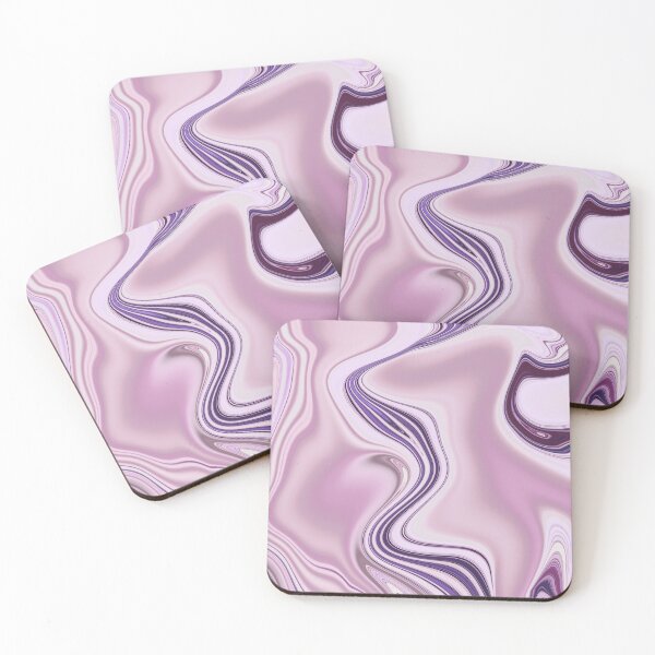 Item preview, Abstract Fluid Painting Marble Pattern Pink designed and sold by Patricia Piotrak.