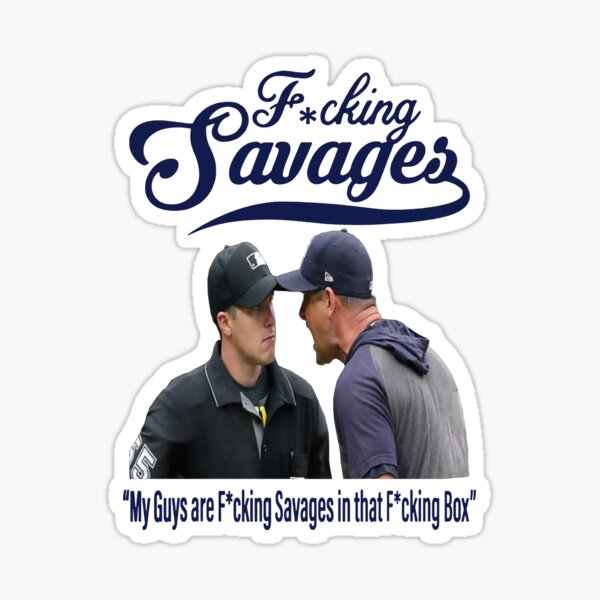 Savages In The Box - Yankees - Sticker