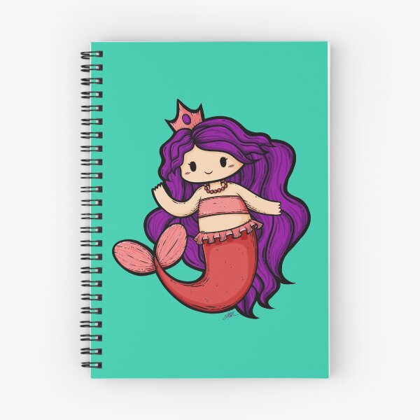 Item preview, Cute Mermaid Illustration designed and sold by ZaryaKiqo.