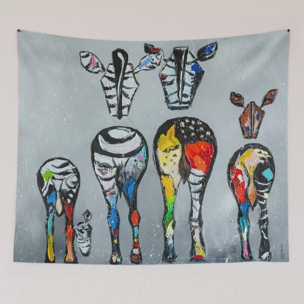 Item preview, Zebra's family designed and sold by VladArt House.