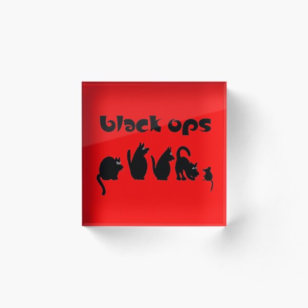 Black ops Acrylic Block