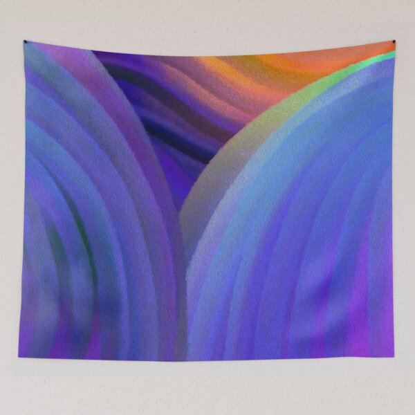 Item preview, Blue Sunset Mountains designed and sold by Betty Mackey.
