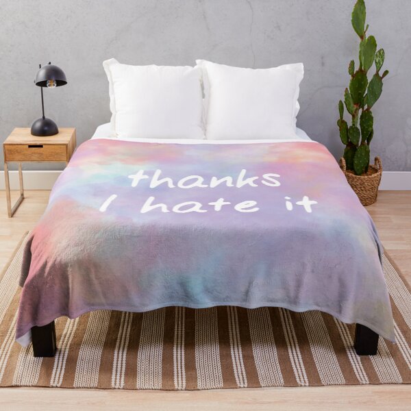 Item preview, Thanks I Hate It on a Delicate Pastel Watercolor  designed and sold by magentasponge.