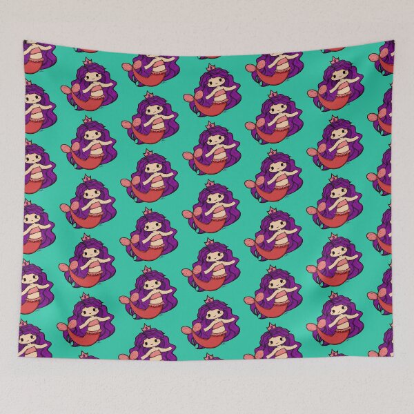 Item preview, Cute Mermaid Illustration designed and sold by ZaryaKiqo.