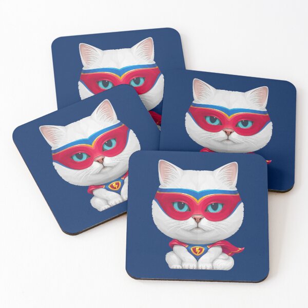 Item preview, Superhero Cat designed and sold by anmlz.