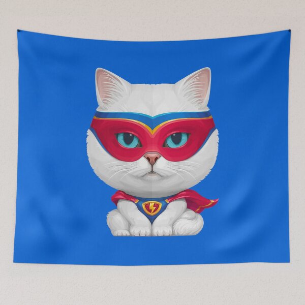 Item preview, Superhero Cat designed and sold by anmlz.