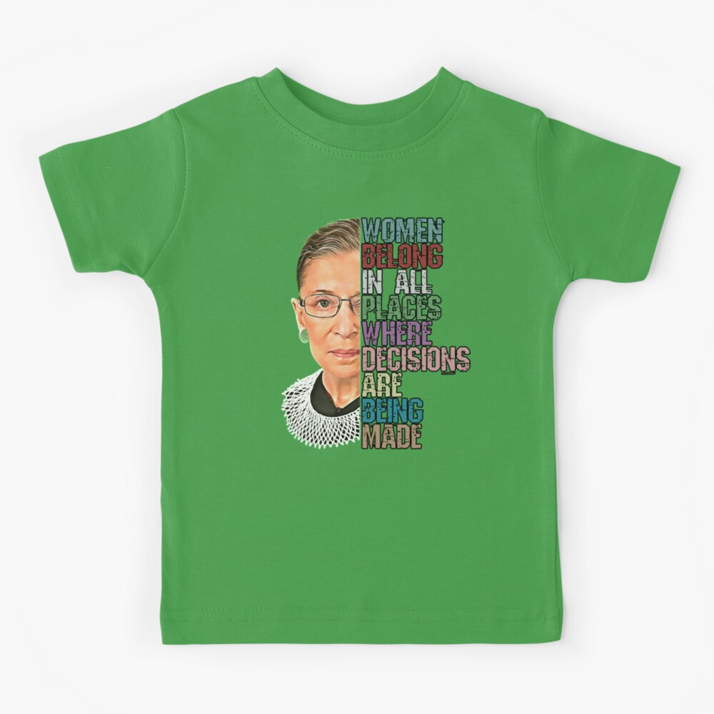 RBG Blanket, Ruth Bader Ginsburg Blanket, Feminist Blanket, Women Belong in  All Places Where Decisions Are Being Made, Feminist Gift -  New Zealand