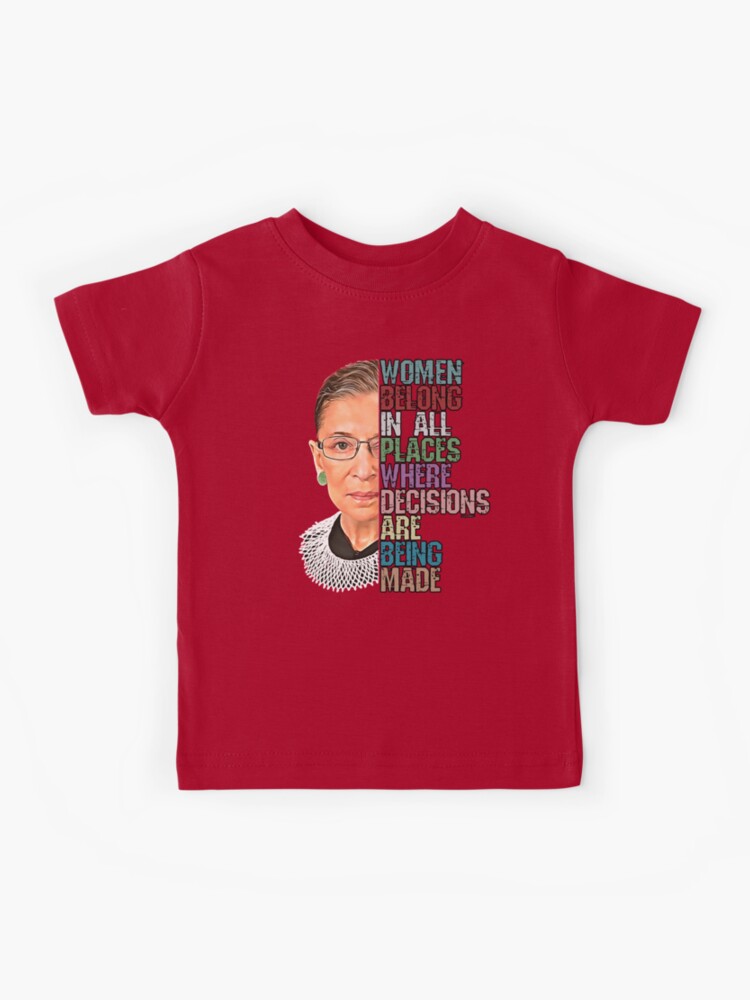 RBG Blanket, Ruth Bader Ginsburg Blanket, Feminist Blanket, Women Belong in  All Places Where Decisions Are Being Made, Feminist Gift -  New Zealand