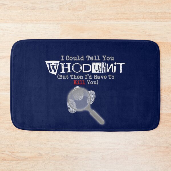 Item preview, I Could Tell You Whodunnit... designed and sold by CrimeLab.