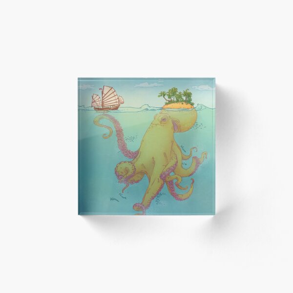 Oct'Island Acrylic Block