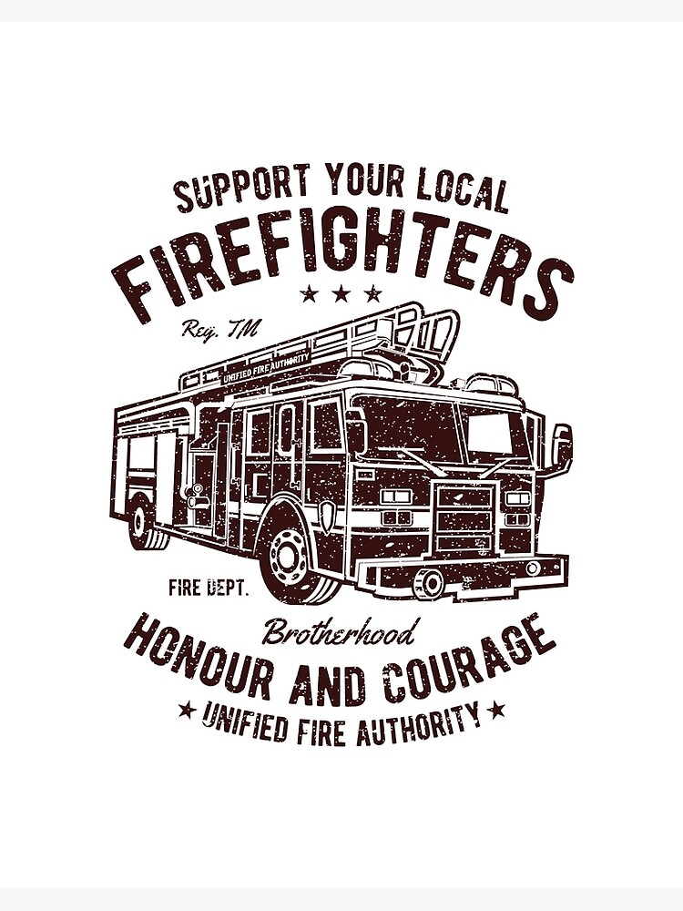Fireman Firefighter Free Lettering Fire Engine Trophy Desktop Series Crew 