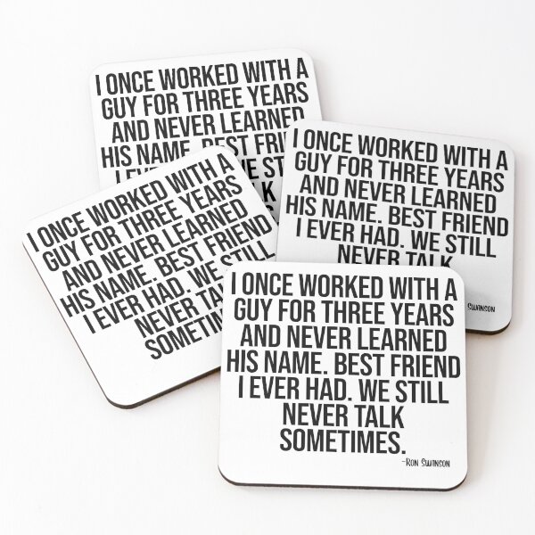 Item preview, Ron Swanson Friend Quote designed and sold by WWROBEL SHOP.