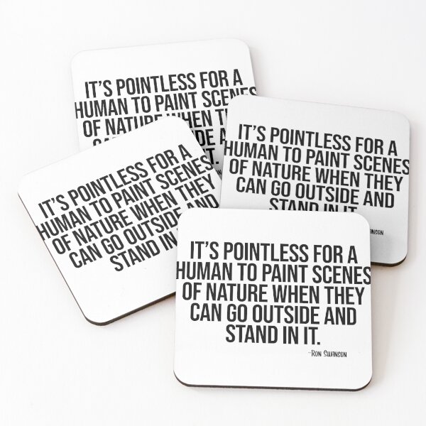Item preview, Ron Swanson Nature Quote designed and sold by WWROBEL SHOP.