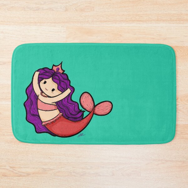 Item preview, Cute Mermaid Illustration designed and sold by ZaryaKiqo.