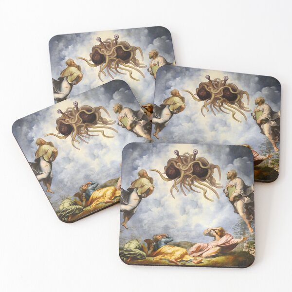 Item preview, The Transfiguration of The Flying Spaghetti Monster designed and sold by moviemaniacs.