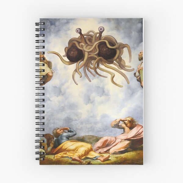 Item preview, The Transfiguration of The Flying Spaghetti Monster designed and sold by moviemaniacs.