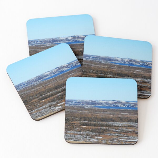Item preview, view of Kuujjuaq from the radar mountain designed and sold by celinebisson.