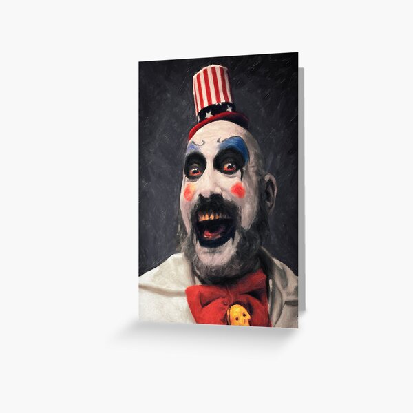 Captain Spaulding Greeting Card
