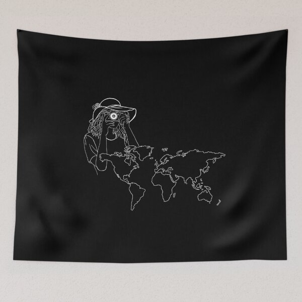 Item preview, Travel blogger, adventures around the world designed and sold by DebbieJoyArt.