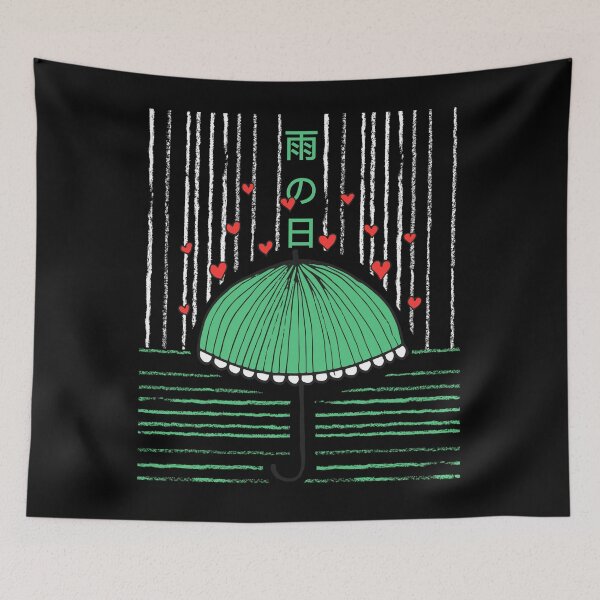 Item preview, Cute Japanese Kawaii Style Rainy Day designed and sold by PincGeneral.